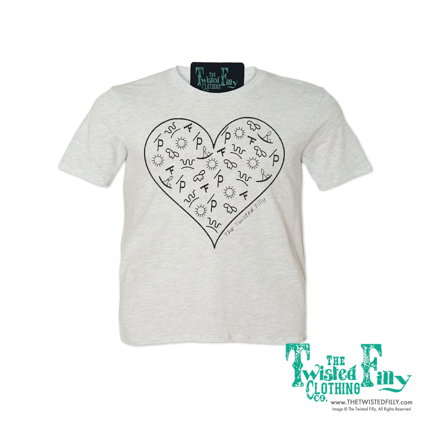 Branded Heart - S/S Youth Tee - Assorted Colors