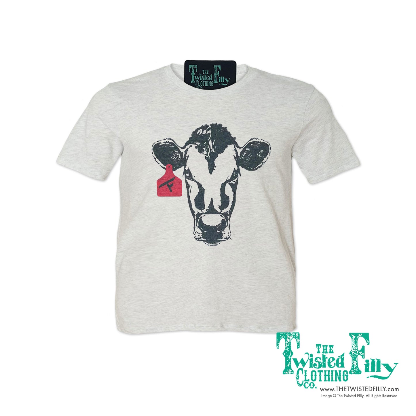Calf W/ Ear Tag - S/S Youth Tee - Assorted Colors