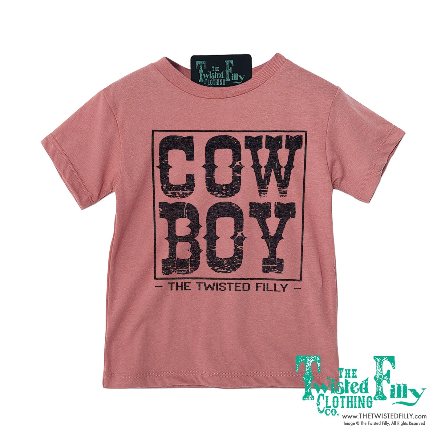 Cow Boy - S/S Toddler Tee - Assorted Colors