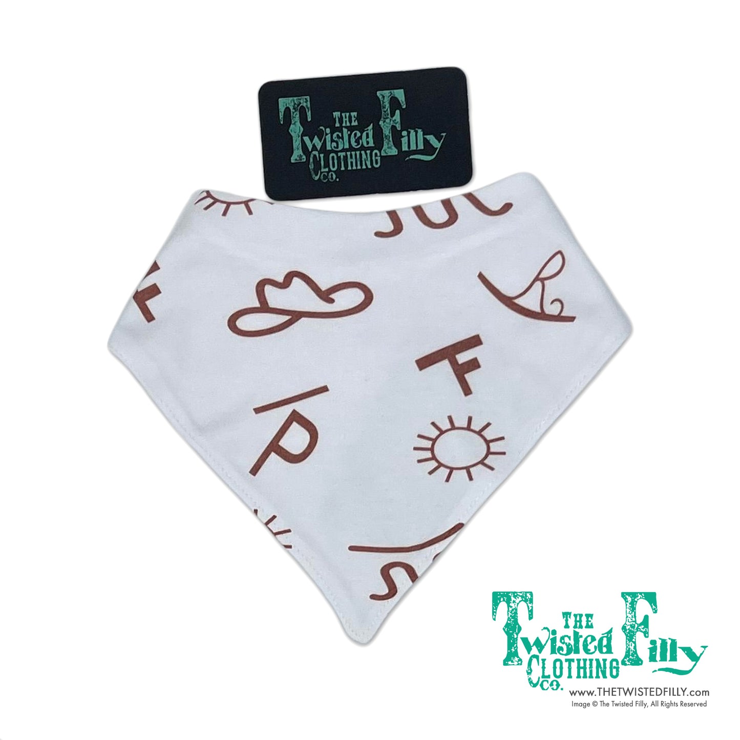 BRANDED Infant Bandana Bib - Assorted Colors