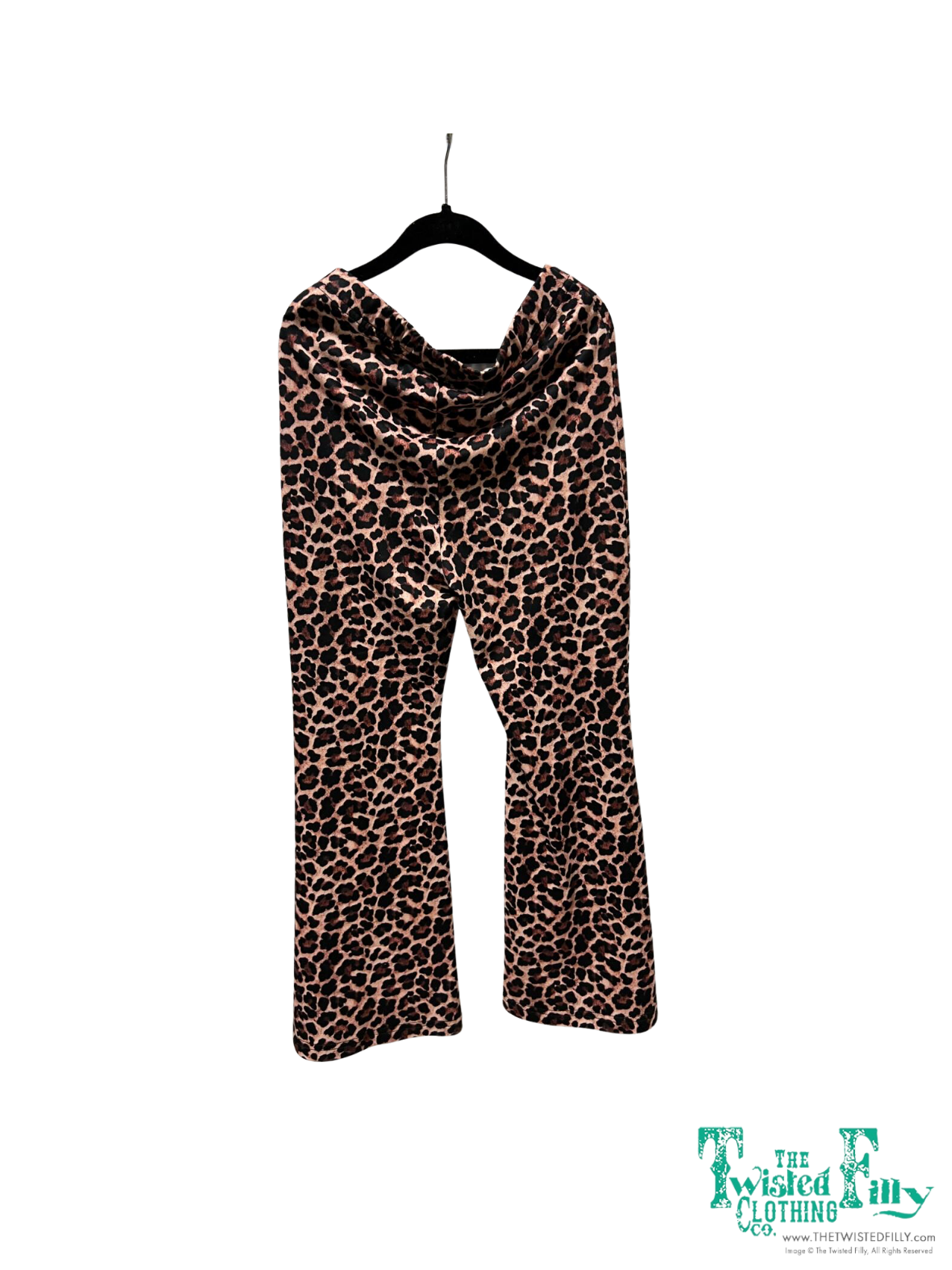 TF8007 CHEETAH BELL BOTTOMS -TODDLER