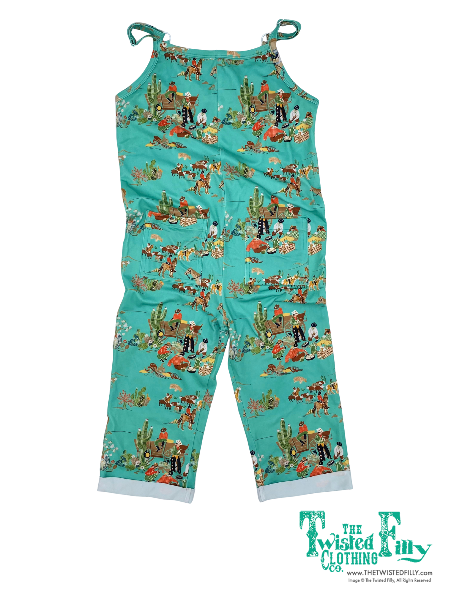 Turquoise Wagon - Toddler Jumper