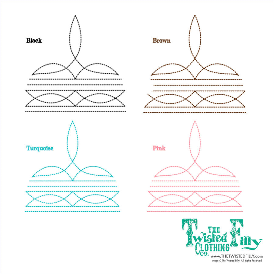 Boot Stitch - Youth Hoodie - Assorted Colors