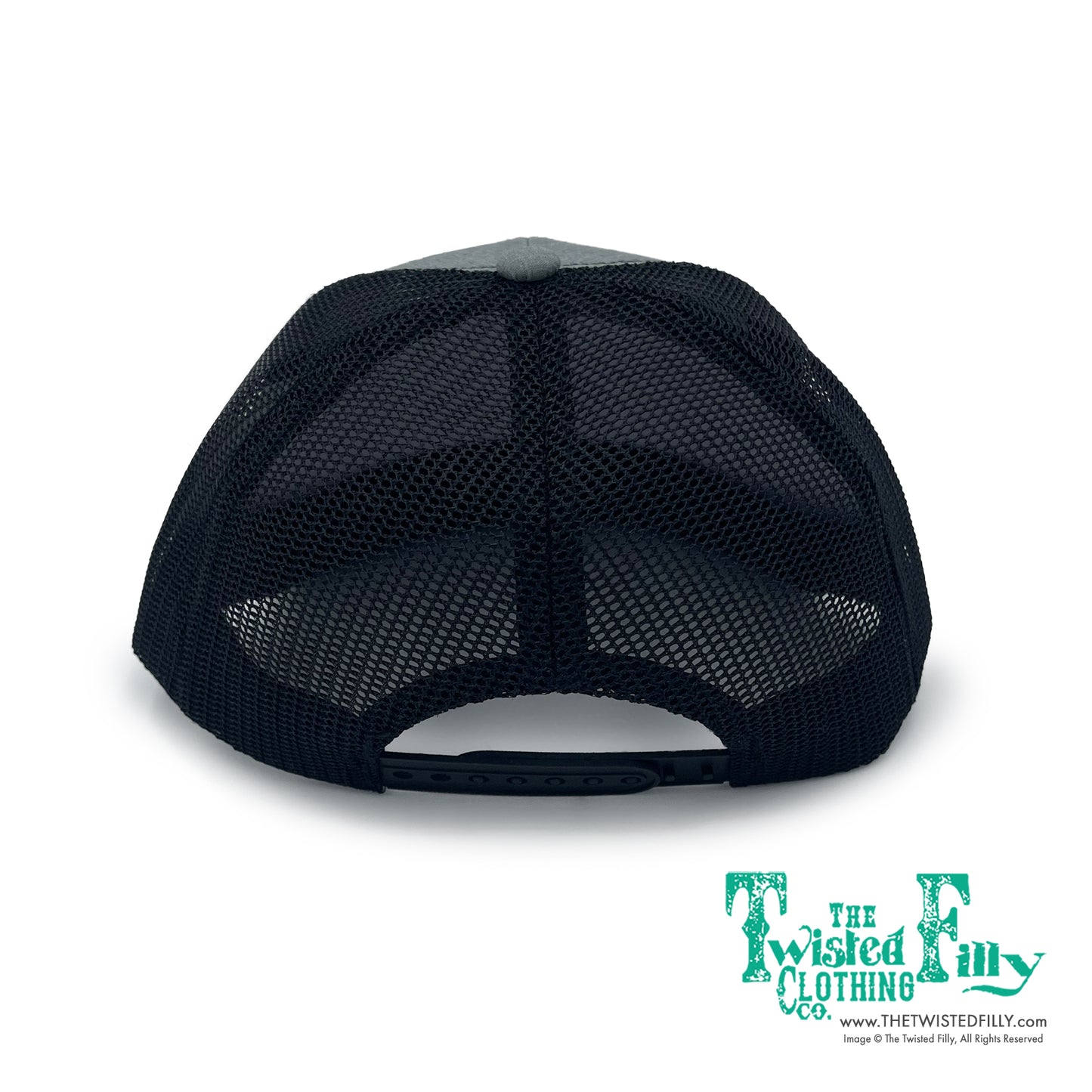 Buck Wild - Youth / Adult Snapback Hat - Black / Heather Gray