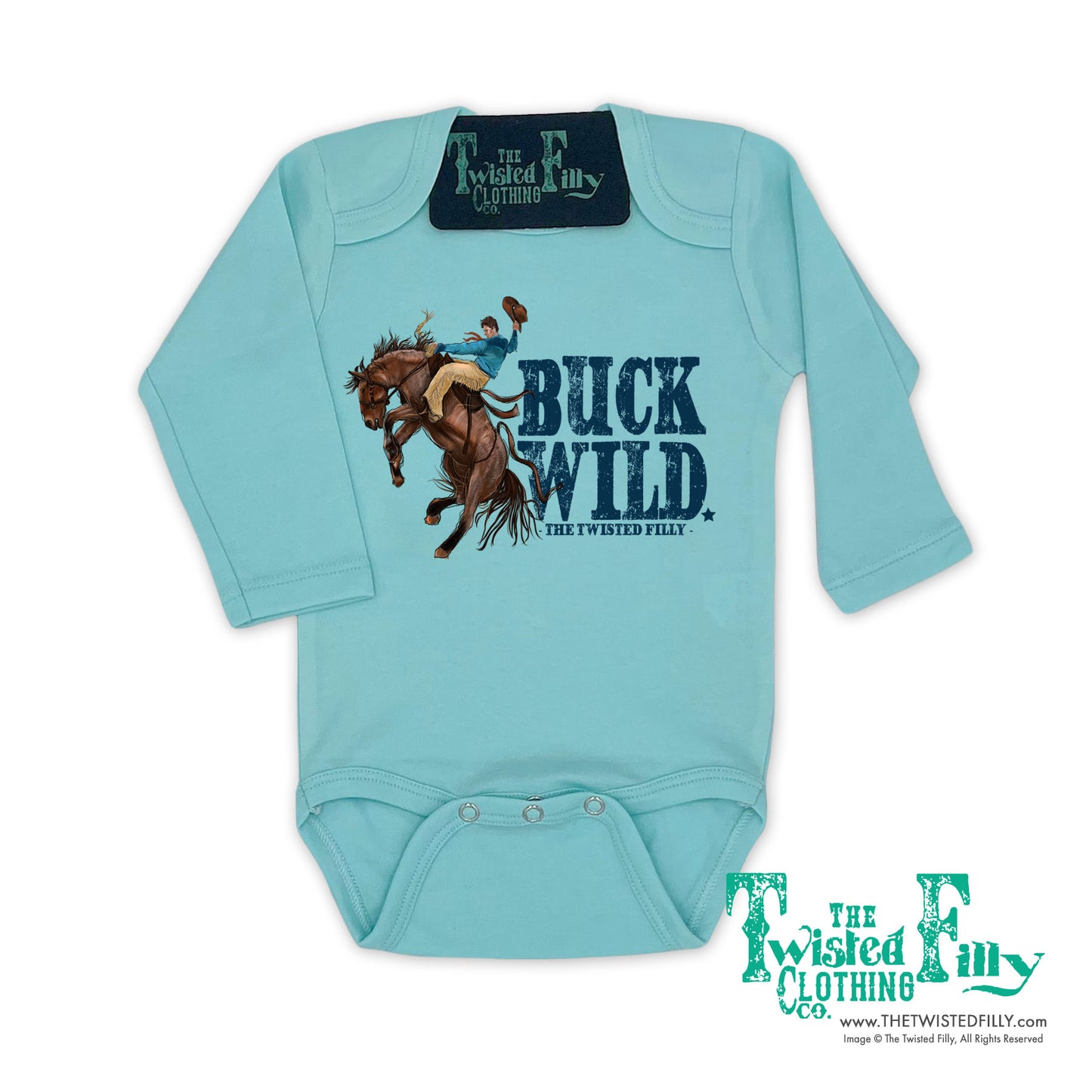 Buck Wild - Infant LS One Piece - Assorted Colors