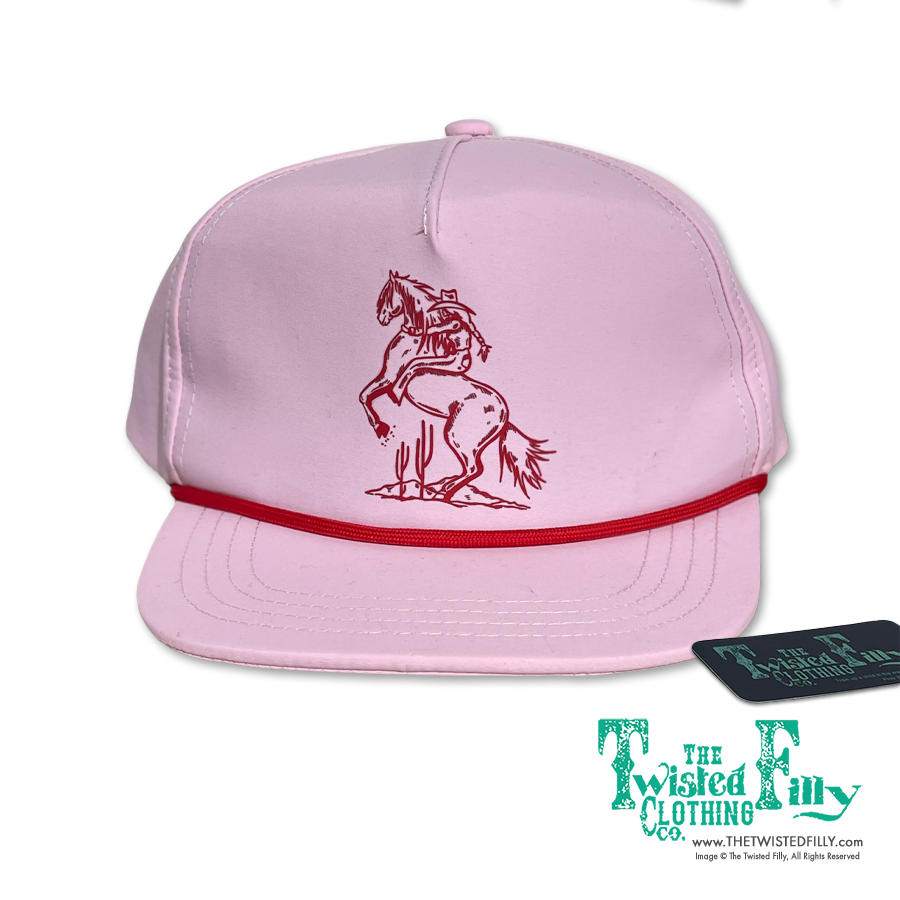 Bucking Cowgirl Youth Snapback Hat