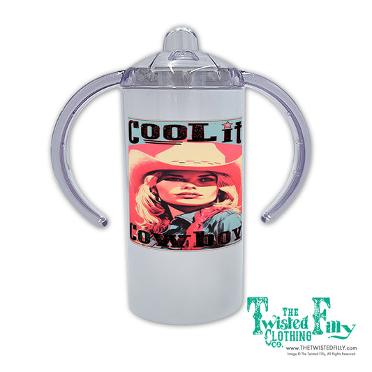 Cool It Cowboy Girls Toddler Sippy