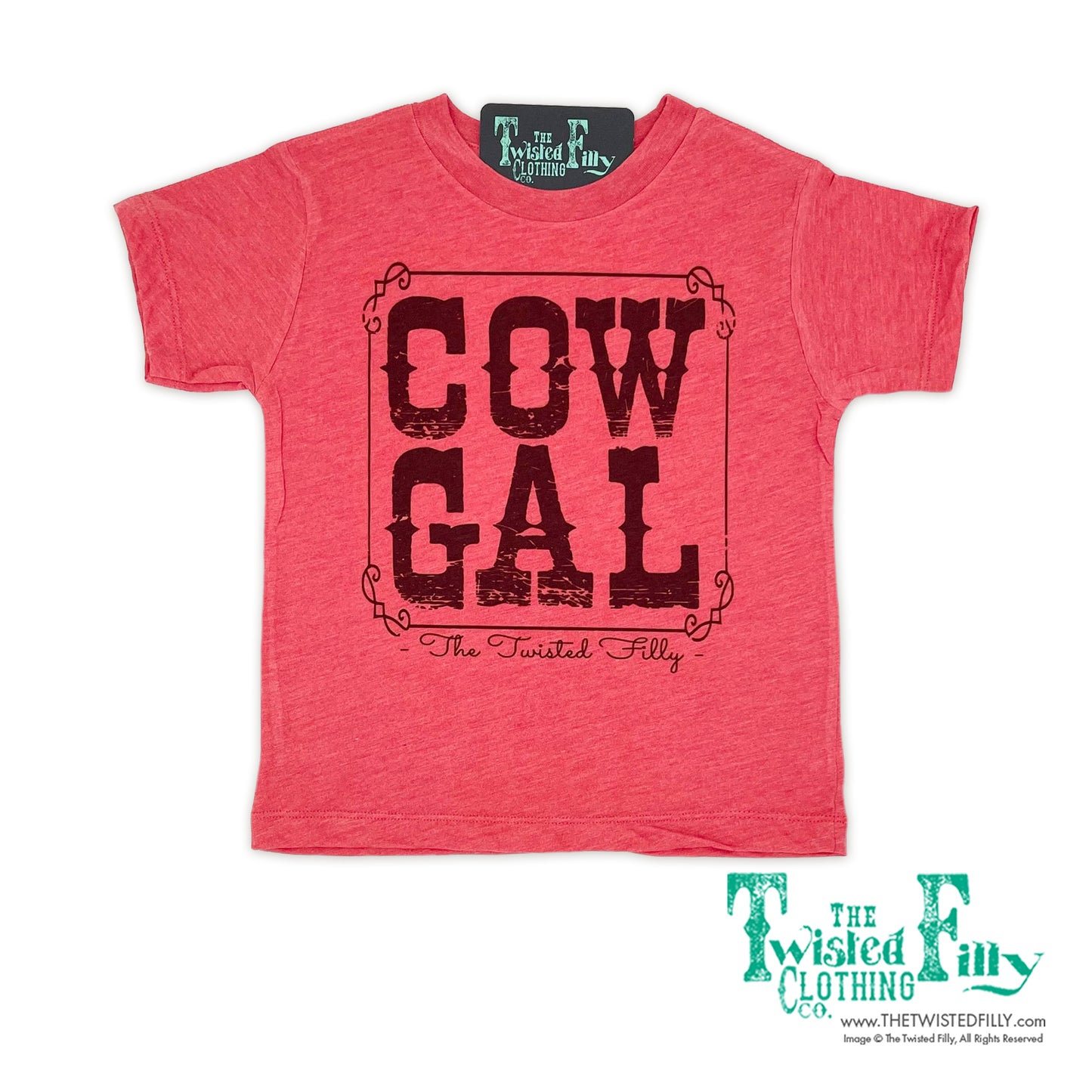 Cow Gal - S/S Toddler Tee - Assorted Colors