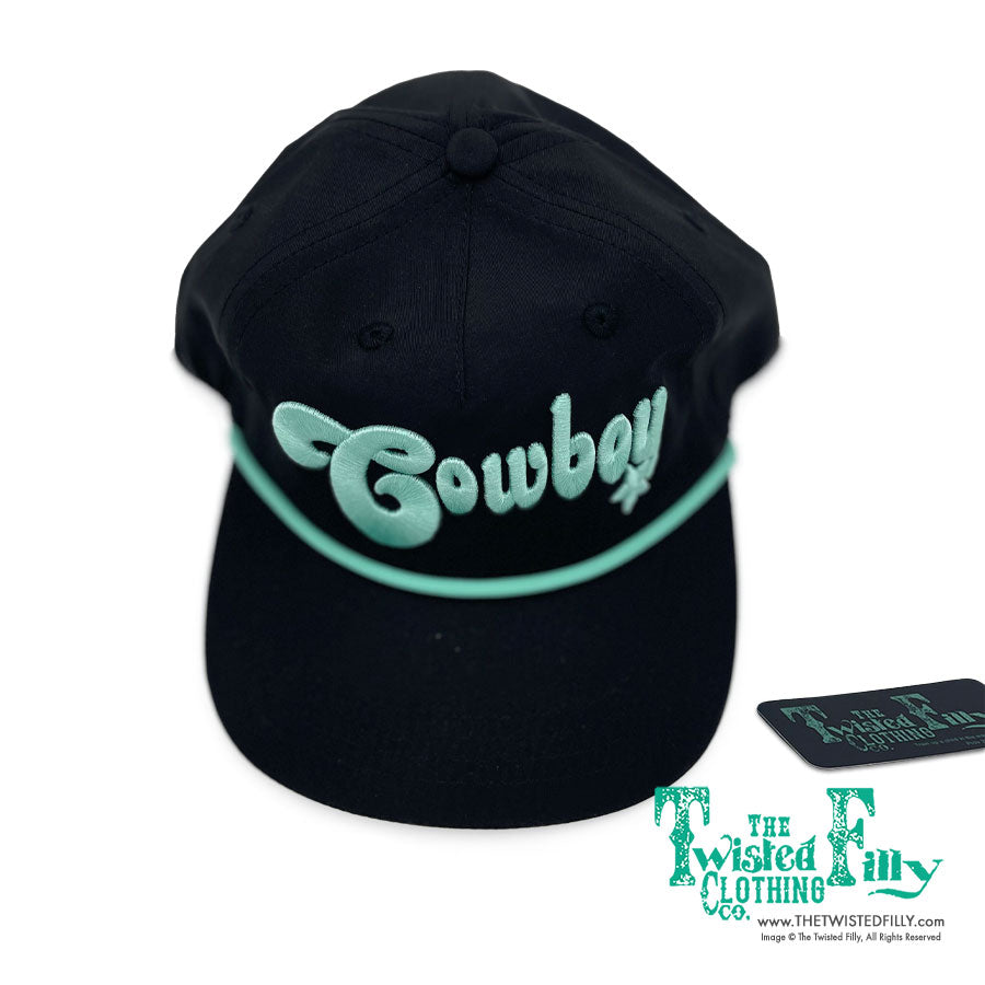 Cowboy - 3D Embroidered Youth Snapback Hat