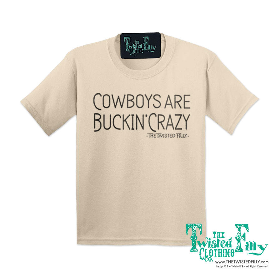 Cowboys Are Buckin' Crazy - S/S Youth Tee - Assorted Colors