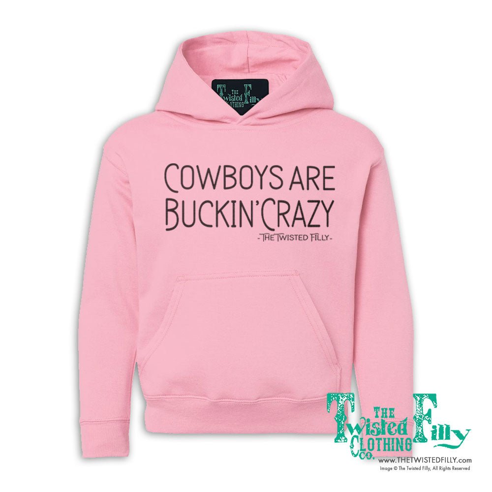 Cowboys Are Buckin' Crazy - Youth Hoodie - Assorted Colors