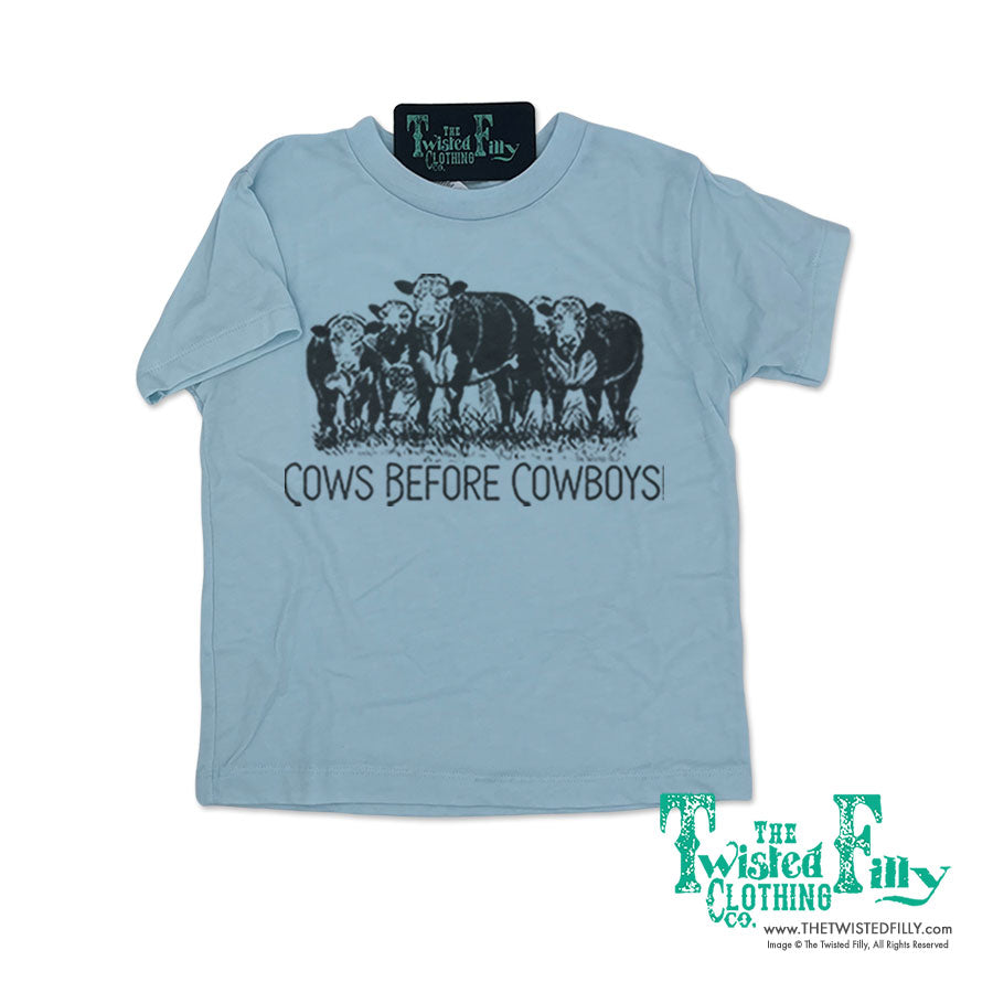 Cows Before Cowgirls - Toddler Boys Tee - Assorted Colors