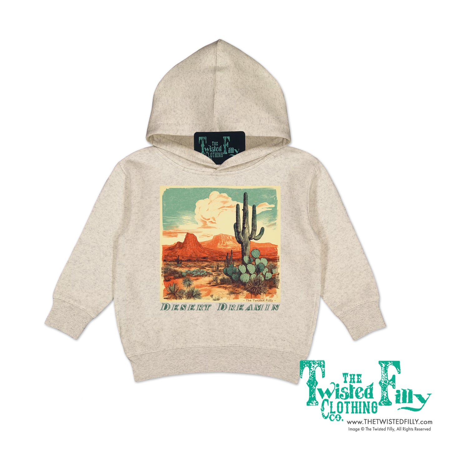 Desert Dreamin' - Toddler Hoodie - Assorted Colors