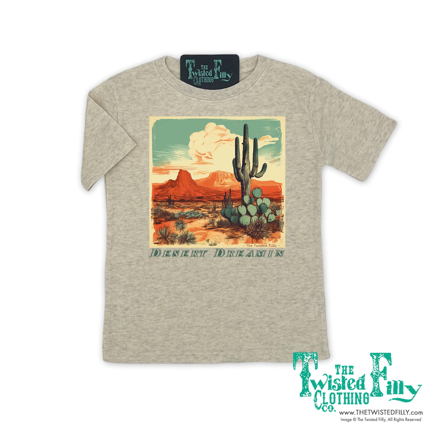 Desert Dreamin' - S/S Toddler Tee - Assorted Colors