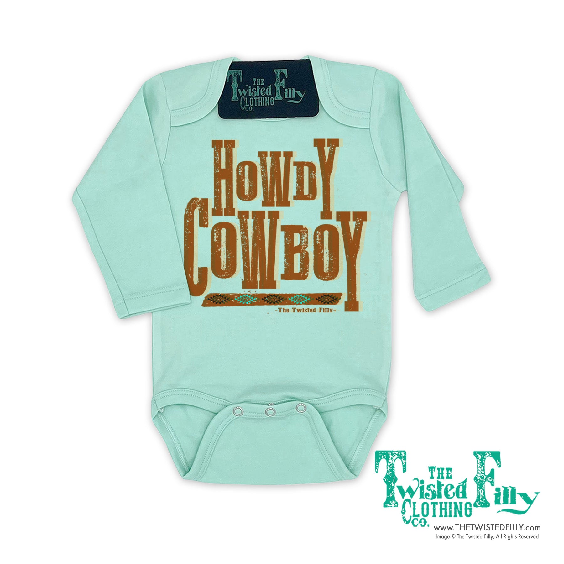 Just Cowboyin' - Youth Hoodie - Blue – The Twisted Filly Clothing Co.