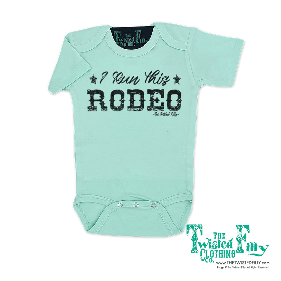 I Run This Rodeo - S/S Infant One Piece - Assorted Colors