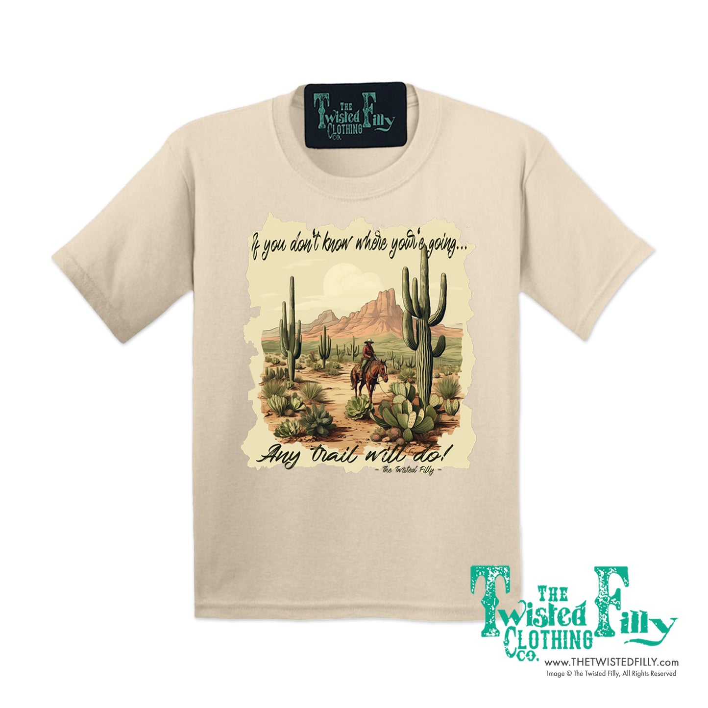 If You Don't Know Where You're Going - S/S Youth Tee - Assorted Colors
