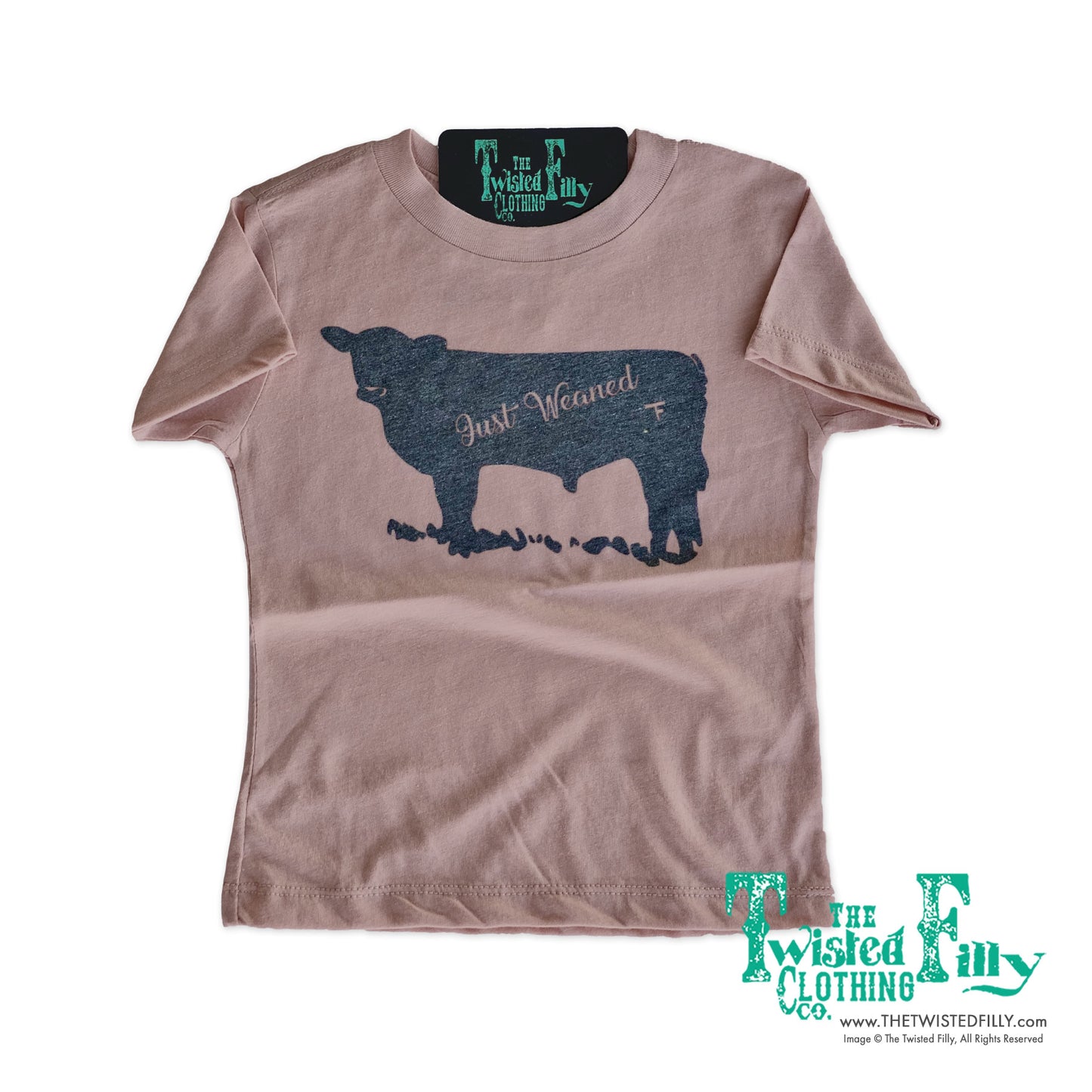 Just Weaned - Infant SS Dusty Rose Tee