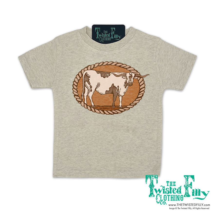 Longhorn Rope - S/S Infant Tee - Oatmeal