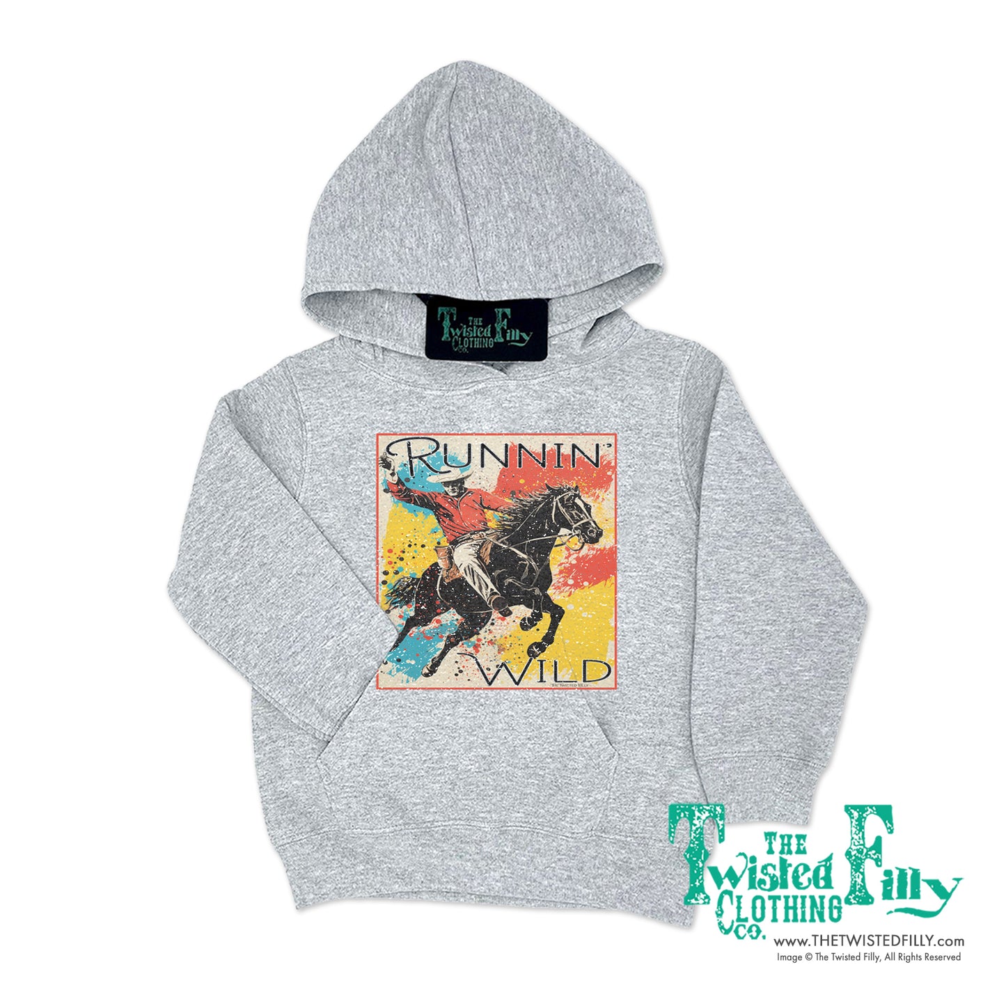 Runnin' Wild - Toddler Hoodie - Assorted Colors