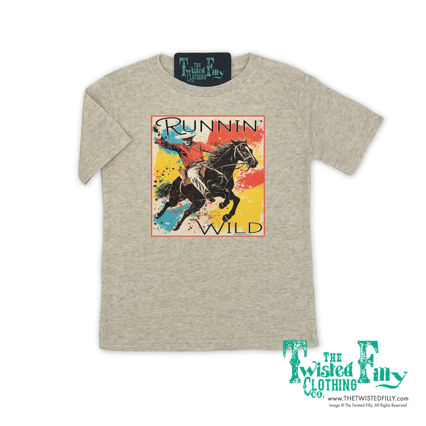 Runnin' Wild - S/S Toddler Tee - Assorted Colors