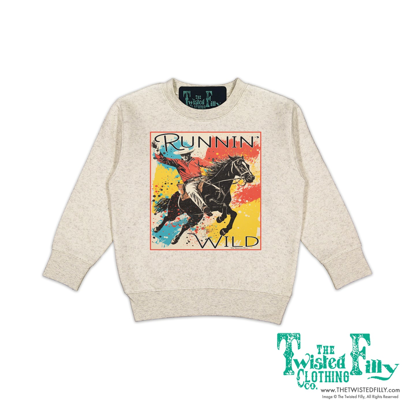 Runnin' Wild - Toddler Sweatshirt - Assorted Colors