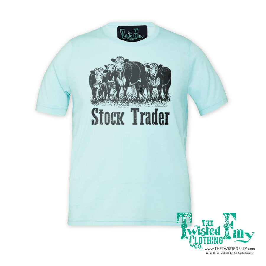 Stock Trader - S/S Adult Crew Neck Unisex Tee - Assorted Colors