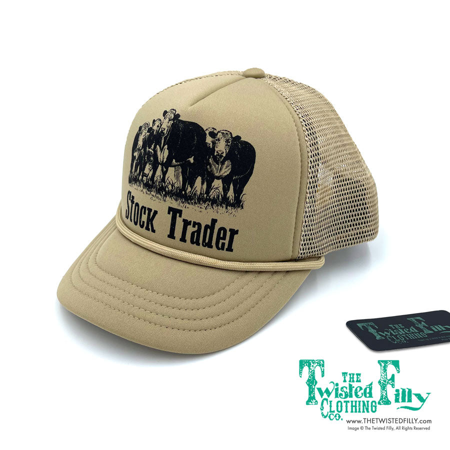 Stock Trader - Youth Foam Snapback Trucker Hat - Assorted Colors