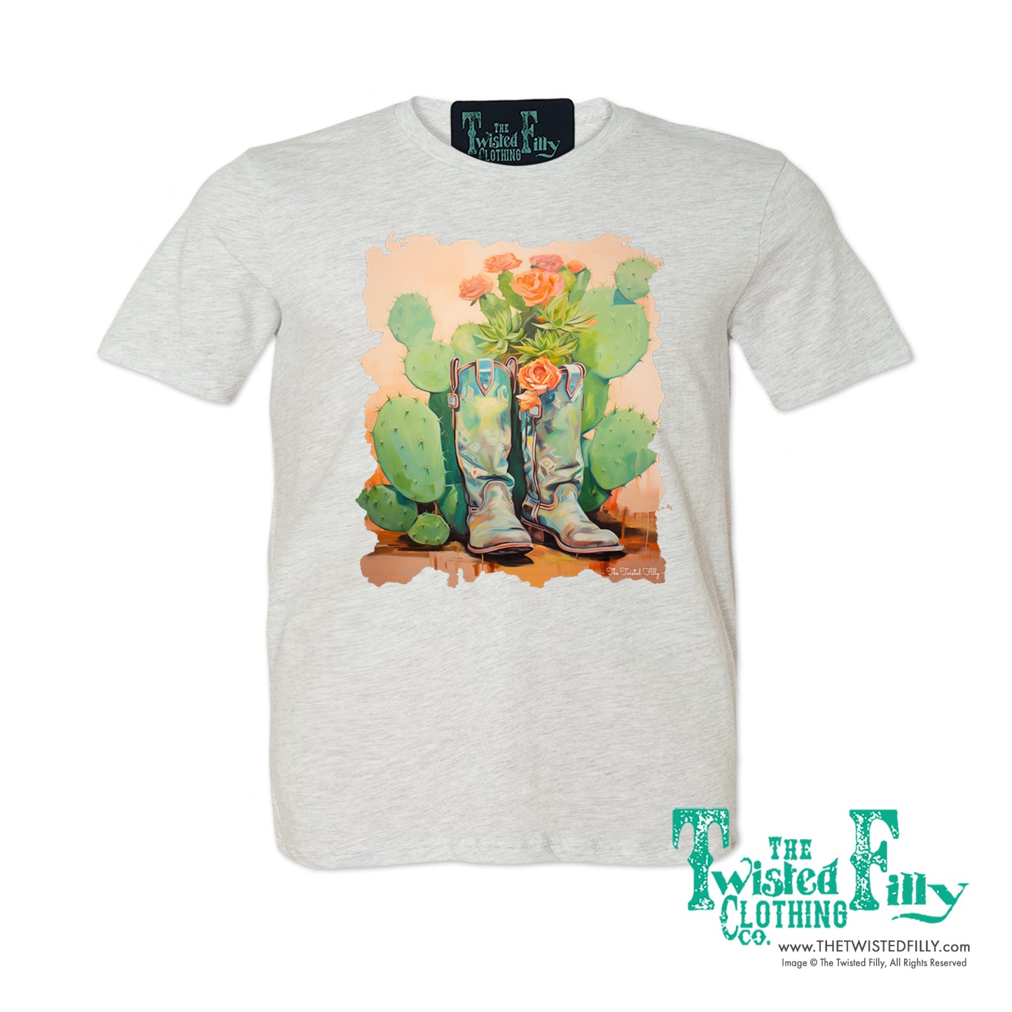 The Garden Boots - S/S Adult Crew Neck Tee - Assorted Colors