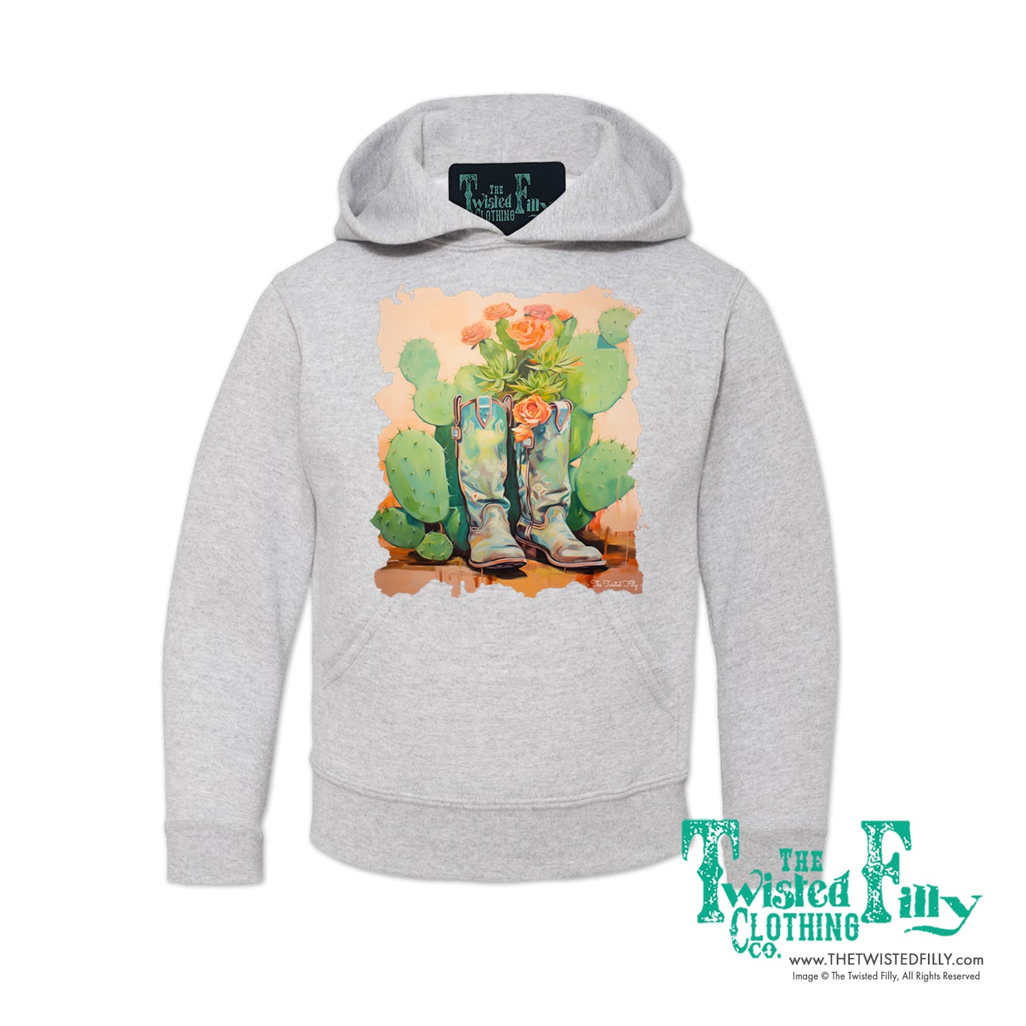 The Garden Boots - Youth Hoodie - Assorted Colors