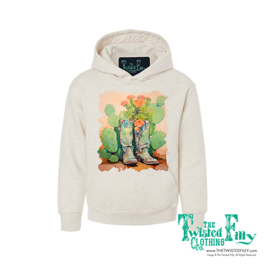 The Garden Boots - Youth Hoodie - Assorted Colors