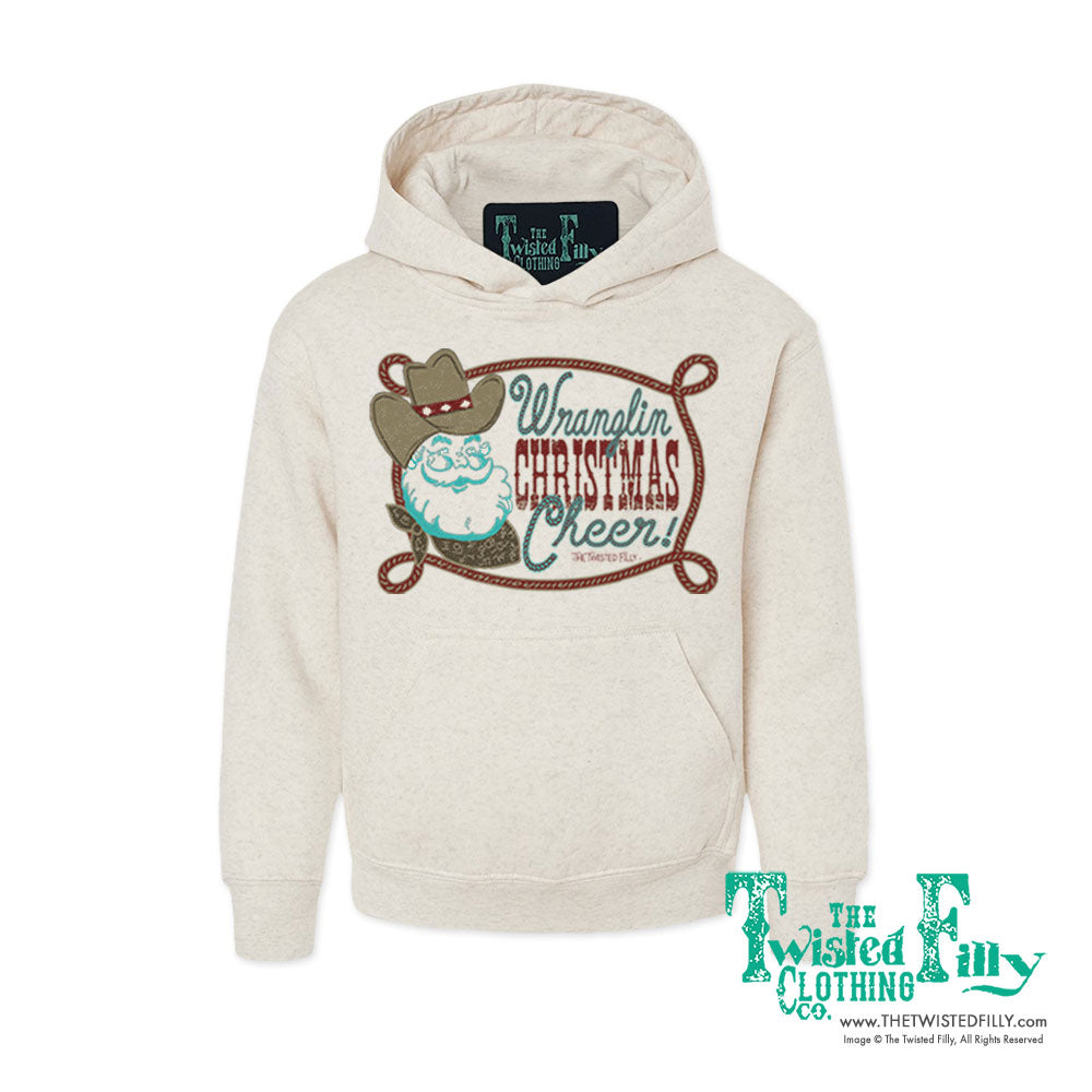 Wranglin' Christmas Cheer - Youth Hoodie - Assorted Colors