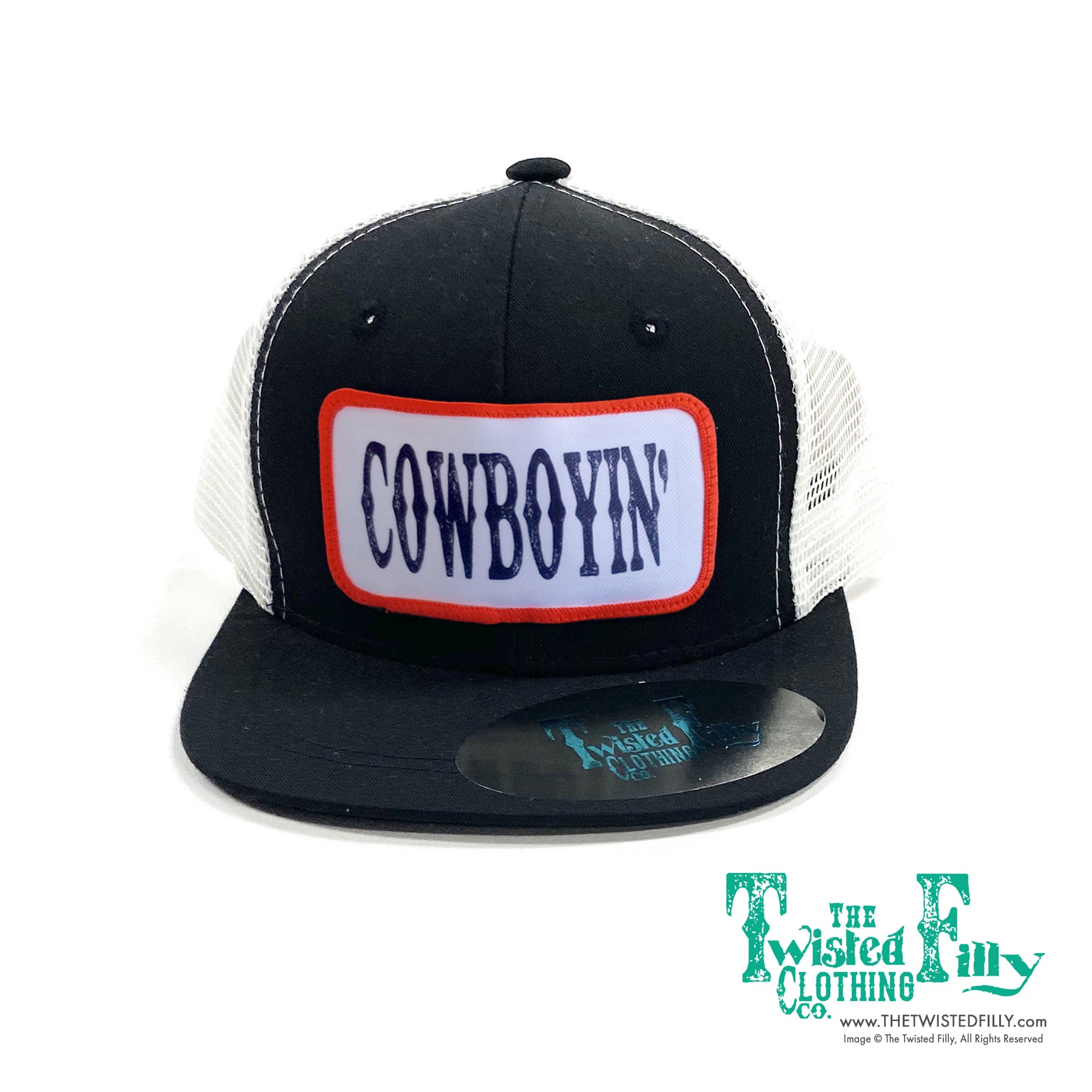 Just Cowboyin' - Youth Hoodie - Blue – The Twisted Filly Clothing Co.