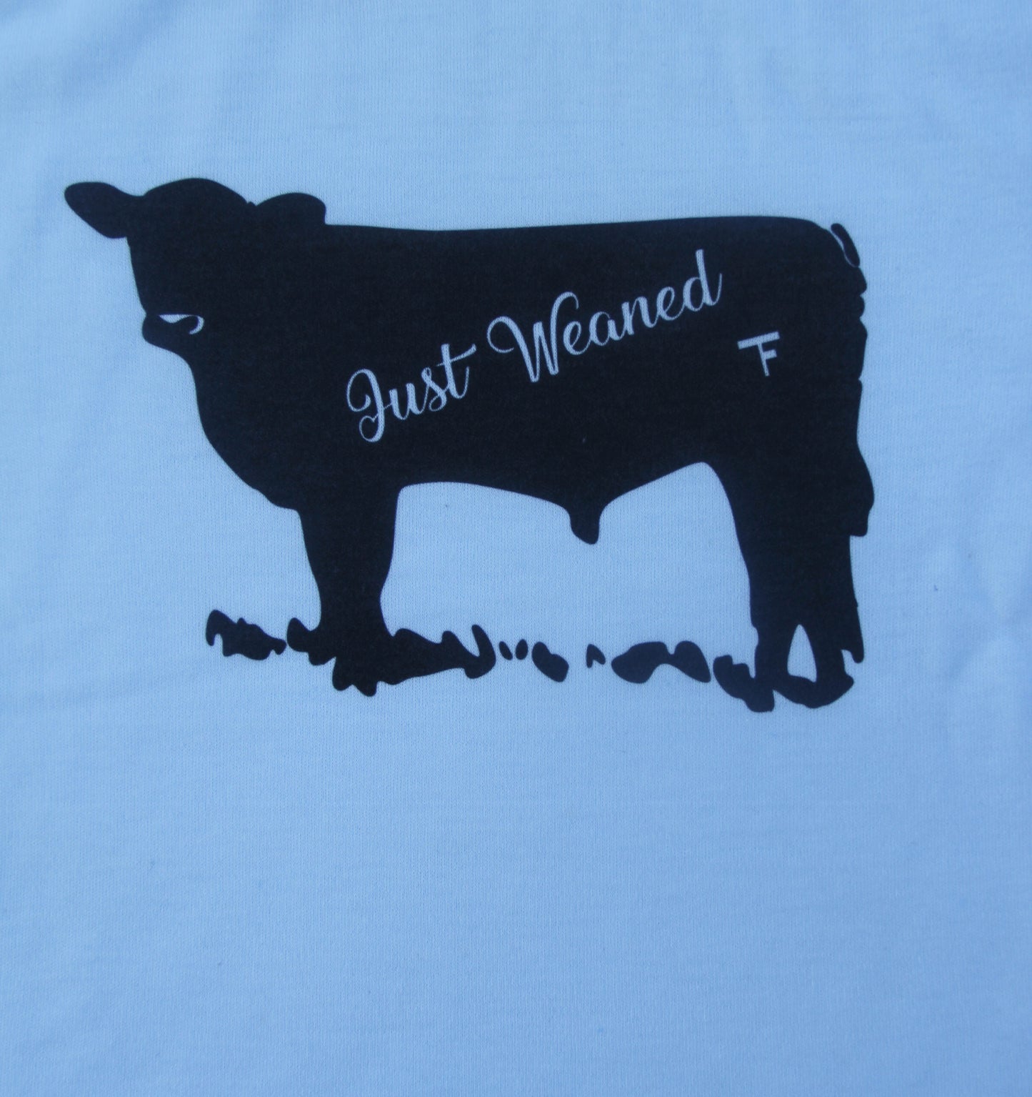 Just Weaned S/S Toddler Tee - Ice Blue