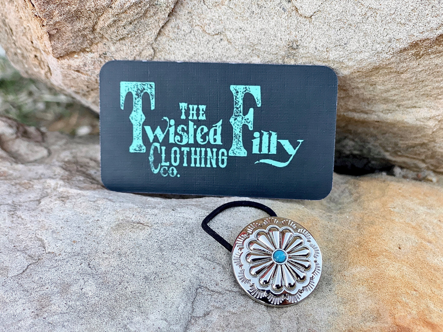 Concho Hair Tie Accessory