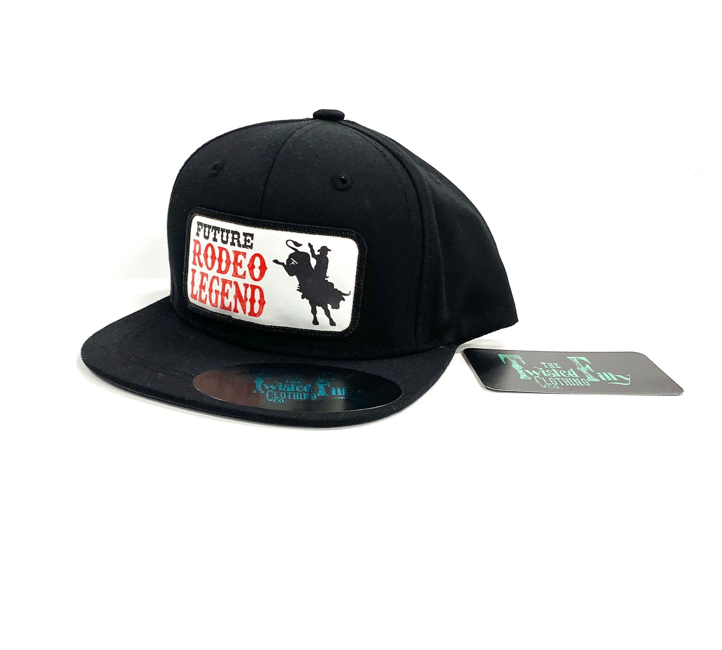 Future Rodeo Legend Bull Rider - Infant / Toddler Snapback Hat - Black