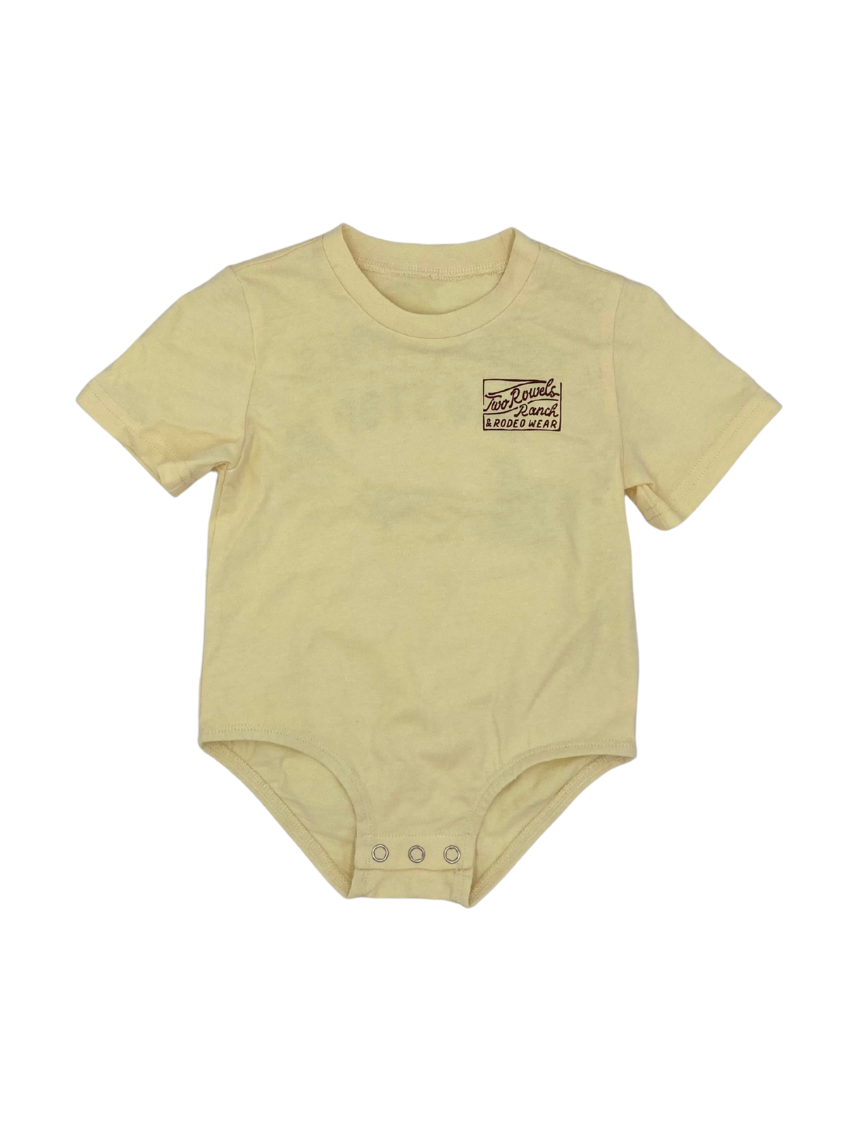 Double Hock & Big Stop - Infant SS Onesie - 2 Rowels Ranch & Rodeo Wear