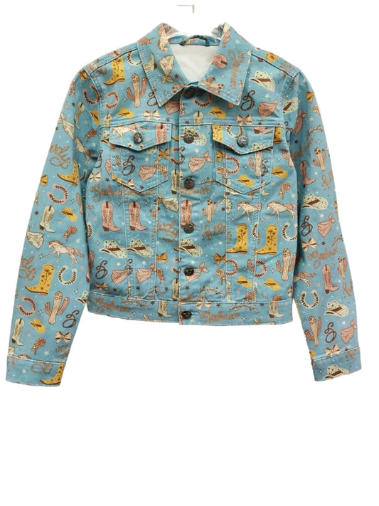 Blue Yee Haw - Toddler Jean Jacket