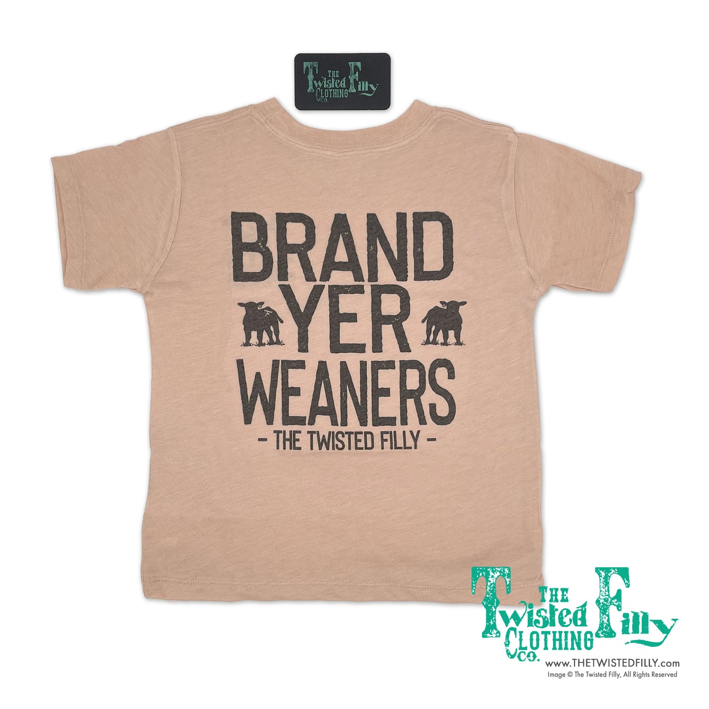 Brand Yer Weaners - S/S Toddler Tee - Assorted Colors