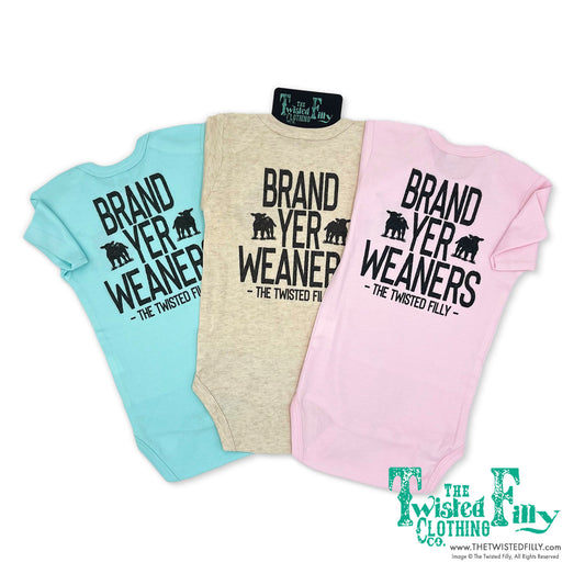 Brand Yer Weaners - S/S Infant One Piece - Assorted Colors