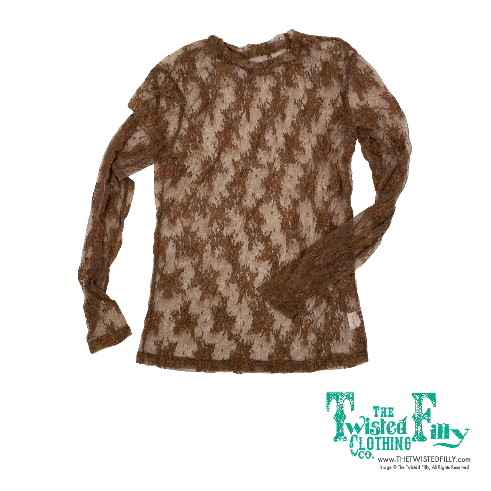 Lace - Toddler - LS Lace Top