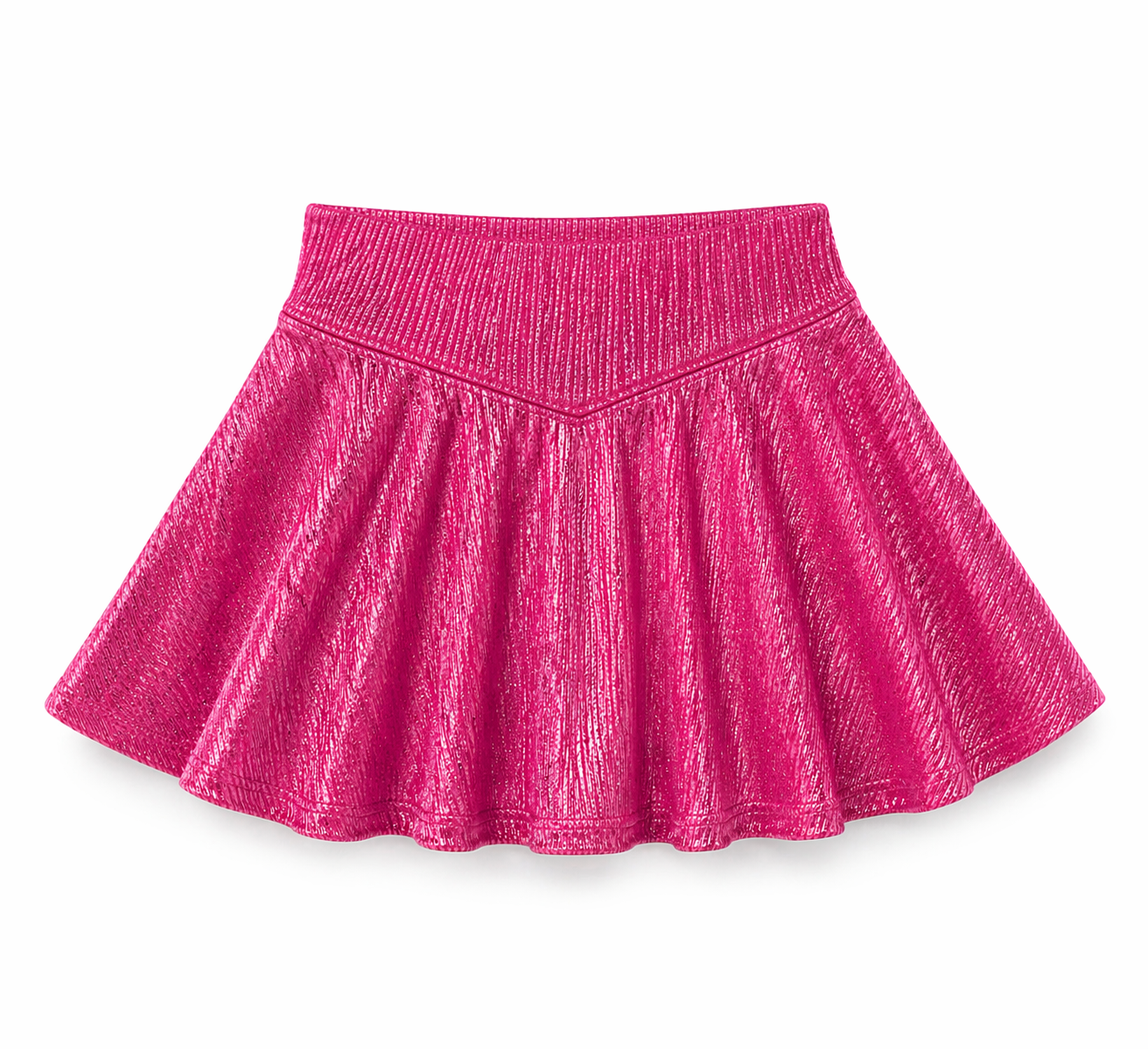 Shimmer pink skort