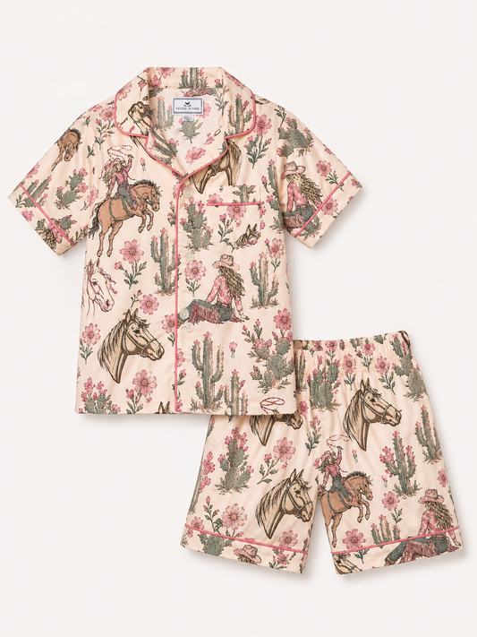 Cowgirl & Chaps - Infant SS Short PJ Set