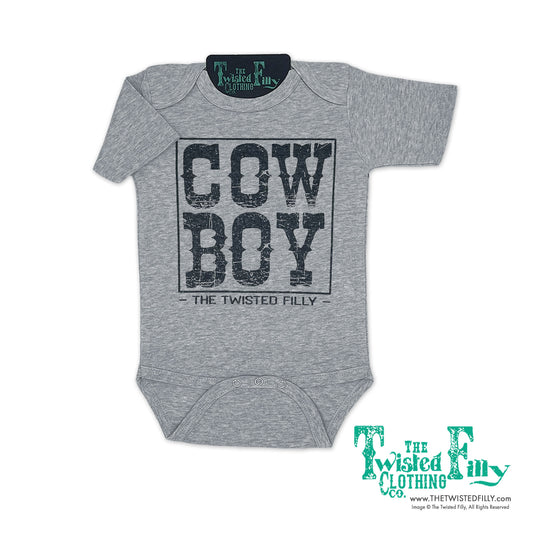 Cow Boy - S/S Infant One Piece - Assorted Colors