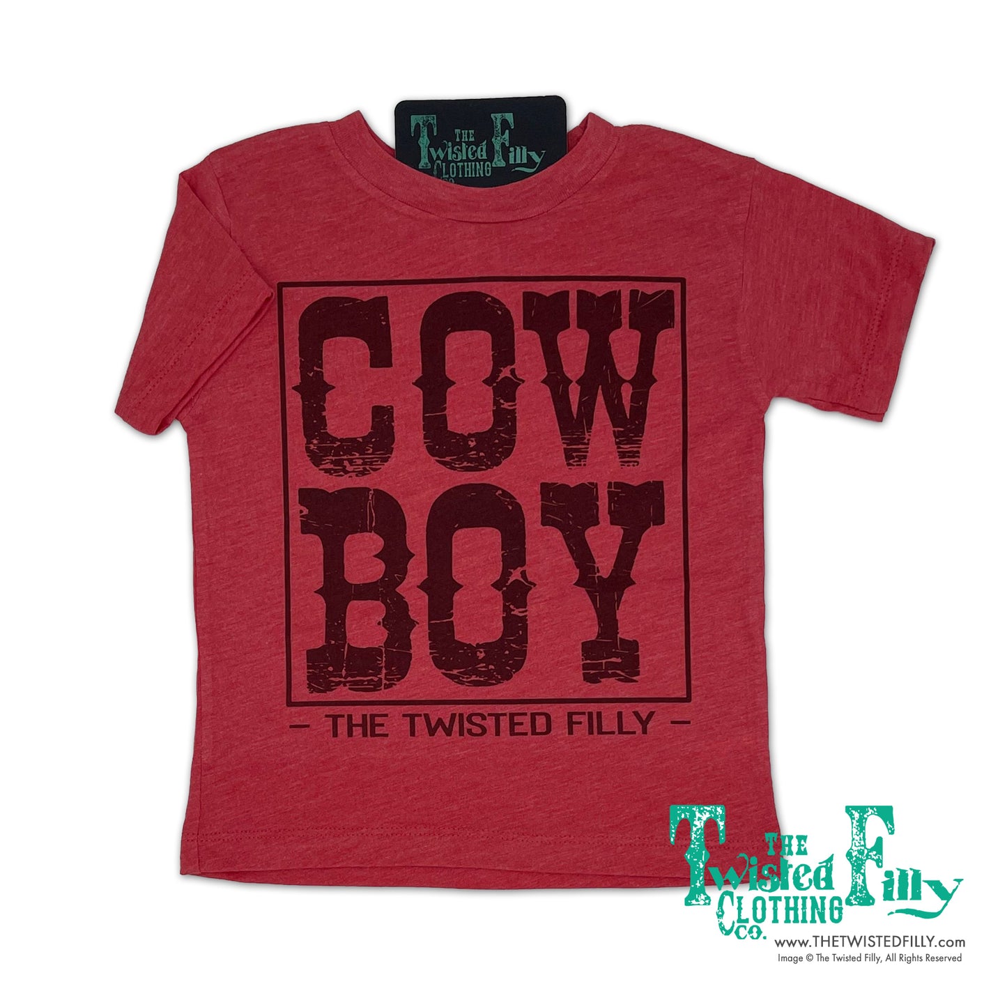 Cow Boy - S/S Youth Tee - Assorted Colors