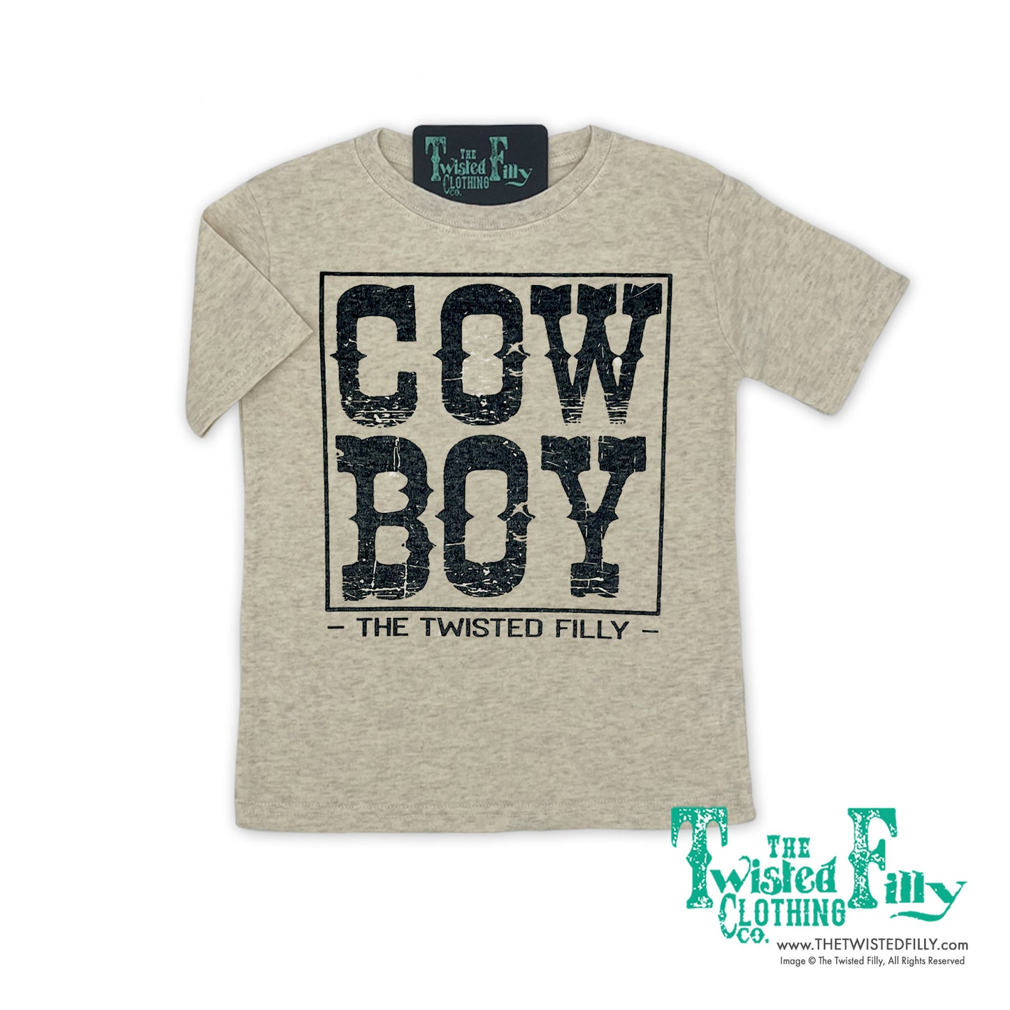Cow Boy - S/S Toddler Tee - Assorted Colors