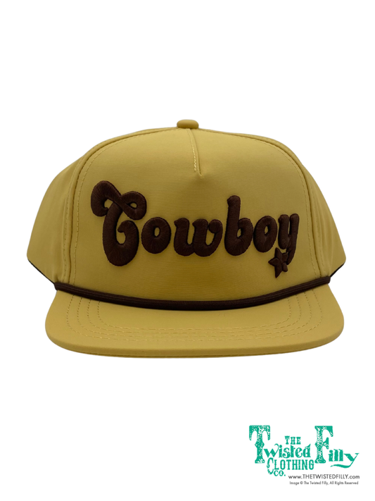 Cowboy - 3D Embroidered  Toddler Snapback Hat