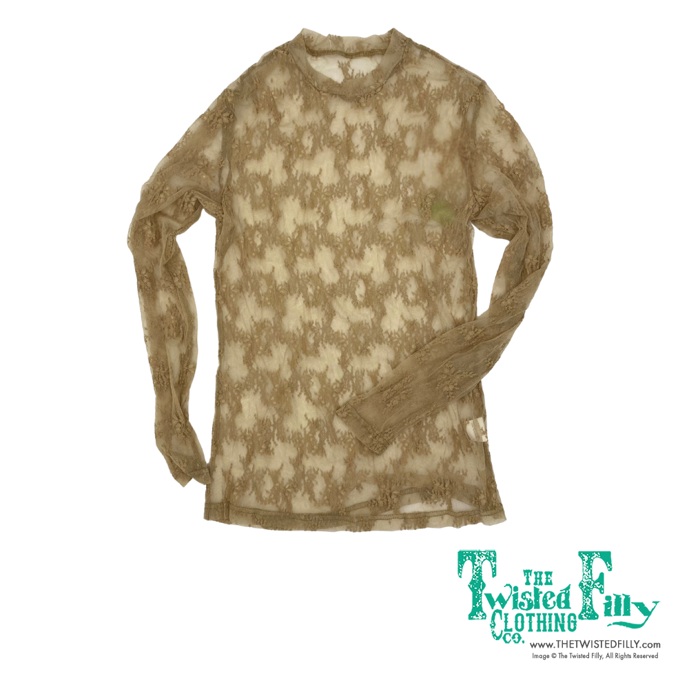 Lace - Toddler - LS Lace Top