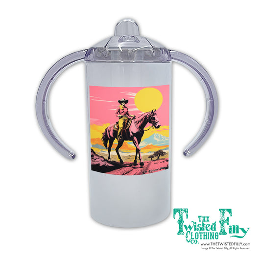 Desert Cowgirl Girls Toddler Sippy