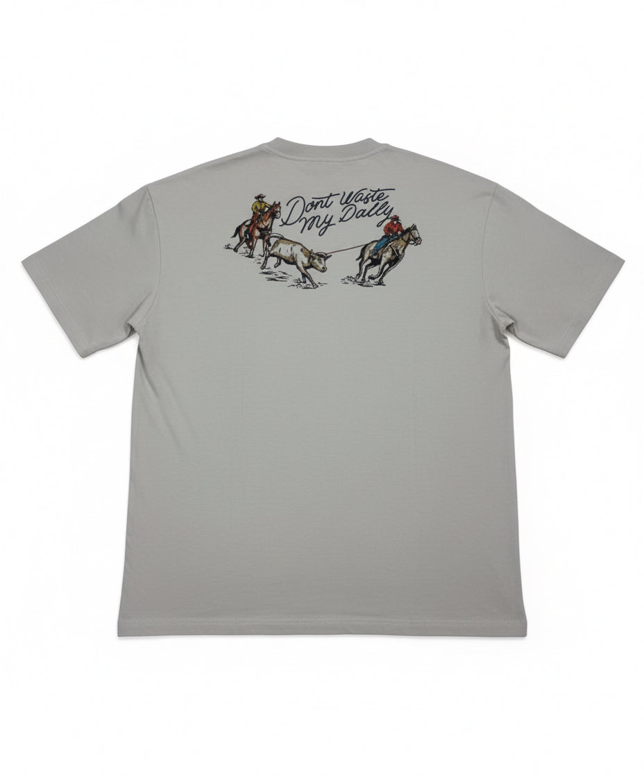 Don't Waste My Dally - Youth SS Tee - 2 Rowels Ranch & Rodeo Wear